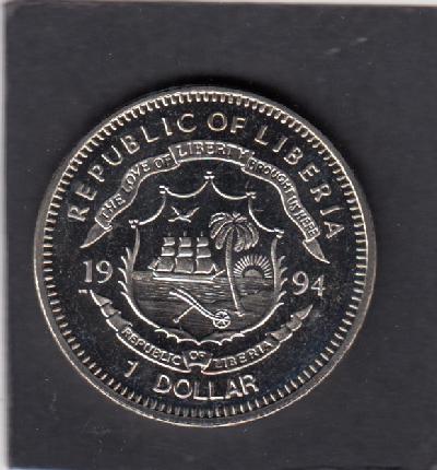 Beschrijving: 1 Dollar  HIPPOPOTAMUS  